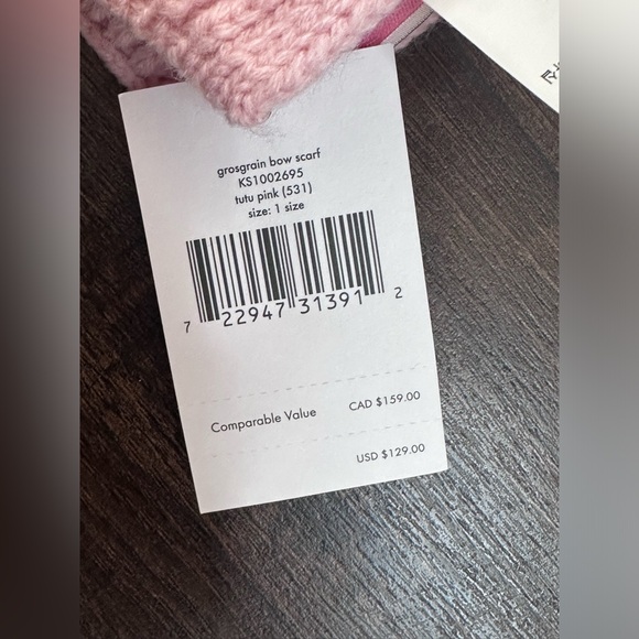 Kate Spade Grosgrain Bow Scarf - Picture 7 of 10